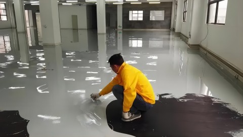 临汾防腐防静电地坪,防腐防静电自流平地坪