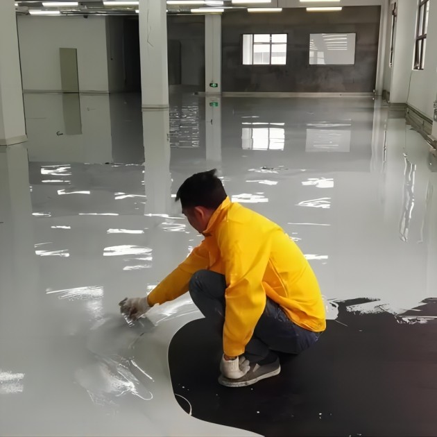 临汾防腐防静电地坪,防腐防静电自流平地坪产品图1